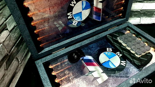 Резные нарды «BMW M5» купить с доставкой Резные нарды «BMW M5»